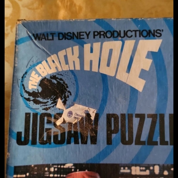 Rare Sealed 1979 Disney Black Hole Puzzle - Picture 5 of 6